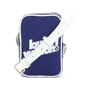 LOUIS VUITTON White Leather Shoulder Bag